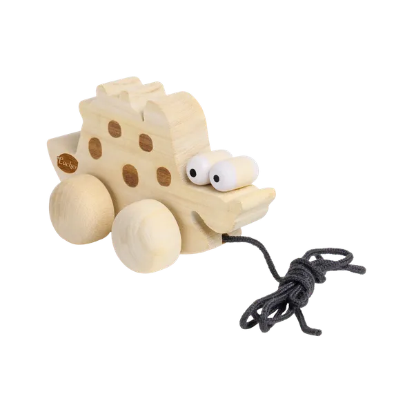 TrickyTrot™_Oak_Wood_Pull_Along_Trickytrot_Dino_Toy_For_Babies