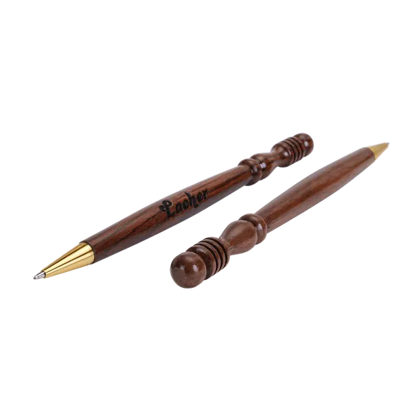 Legacy_Pen™_Rosewood_Handcrafted_Ballpoint_Pen_0.5Mm_Blue_Ink