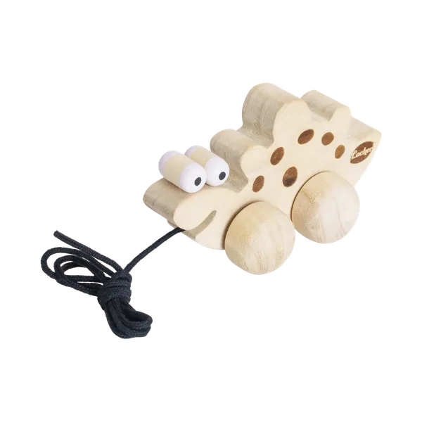SteggyWiggle™_Oak_Wood_Pull_Along_Steggywiggle_Dino_Toy_For_Babies