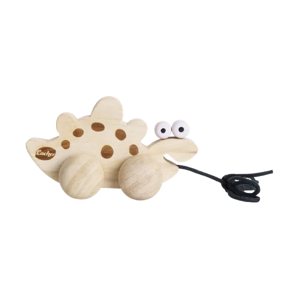 SteggyWiggle™_Oak_Wood_Pull_Along_Steggywiggle_Dino_Toy_For_Babies