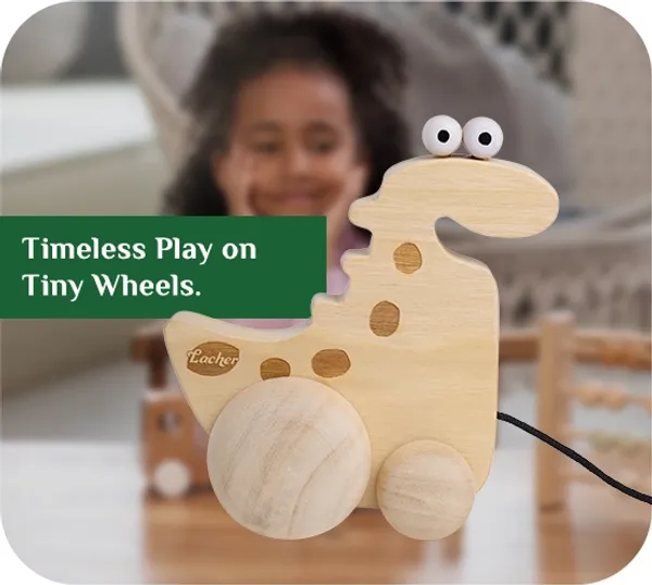 DoodleDino™_Oak_Wood_Pull_Along_Dino_Toy_For_Babies