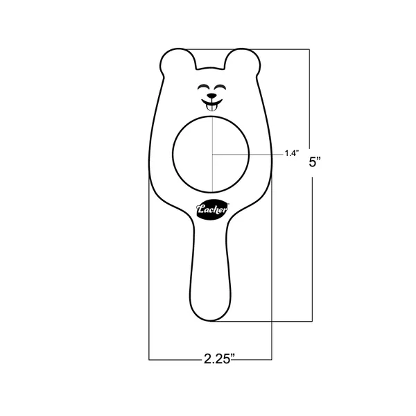 NibbleNose™_Premium_Neem_Wood_Animal_Face_Rattle_And_Massager_For_Babies