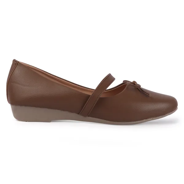 Brown_Synthetic_Bow_Detail_Wedge_Mary_Jane_Flats_For_Women