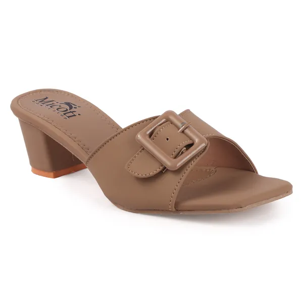 Beige_Synthetic_Buckle_Open_Toe_Block_Heel_Mules_For_Women