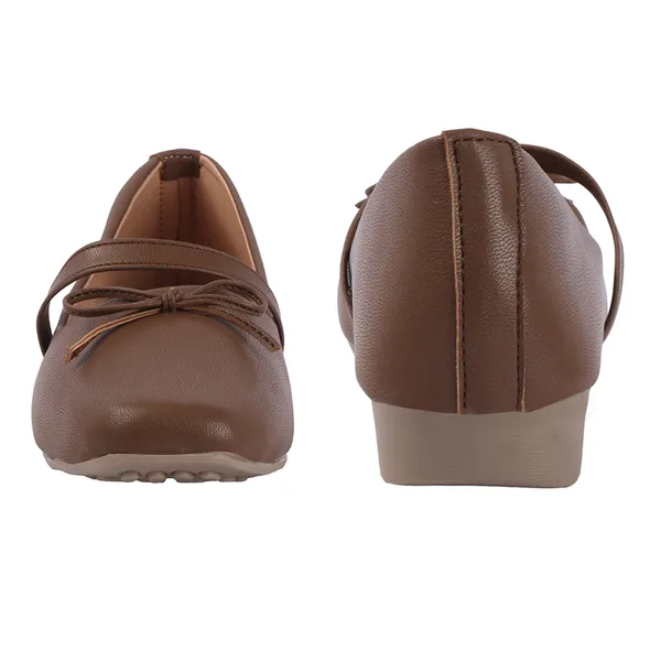 Brown_Synthetic_Bow_Detail_Wedge_Mary_Jane_Flats_For_Women