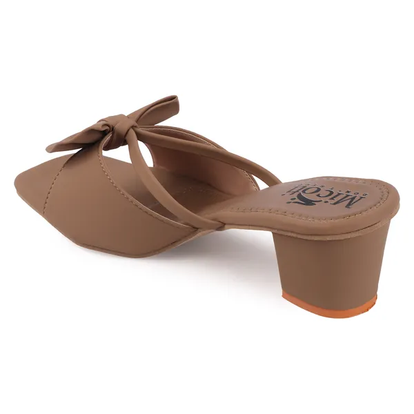Beige_Synthetic_Bow_Detail_Block_Heel_Mules_For_Women