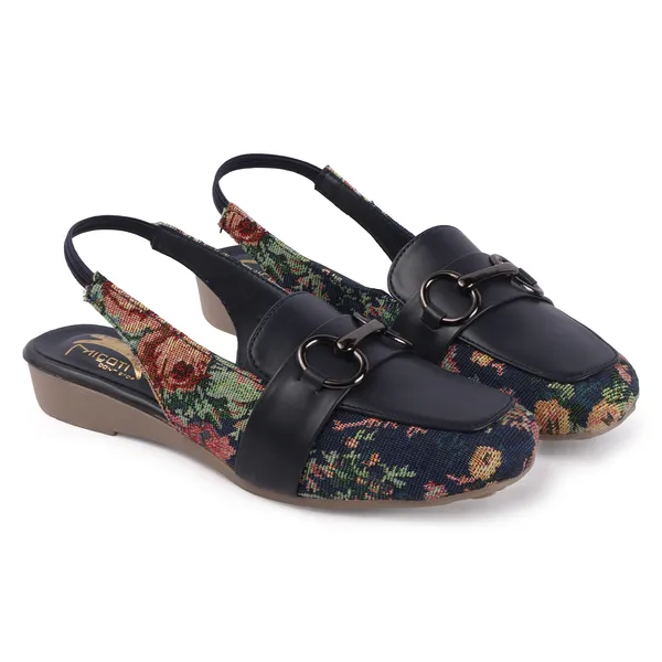 Black_Textile_Slingback_Loafers_For_Women