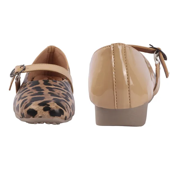 Brown_Synthetic_Leopard_Print_Buckle_Wedge_Shoes_For_Women