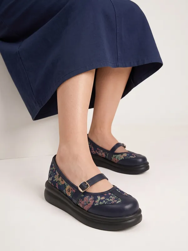 Sky_Blue_Floral_Textile_Mary_Jane_Platform_Shoes_For_Women