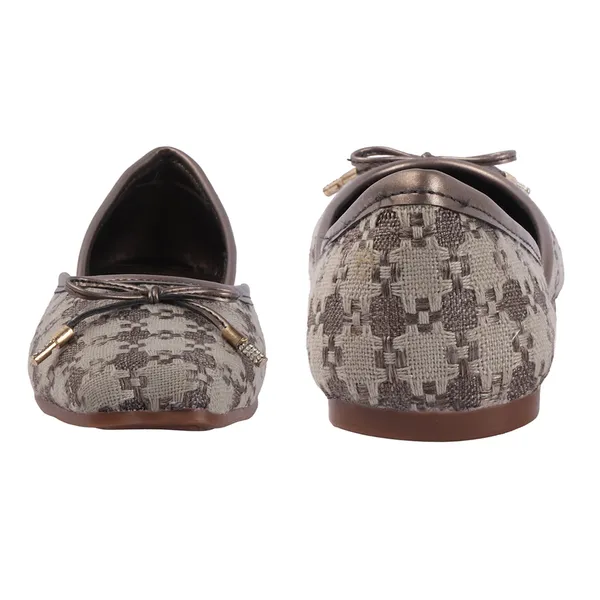 Grey_Textile_Bow_Detail_Flat_Shoes_For_Women