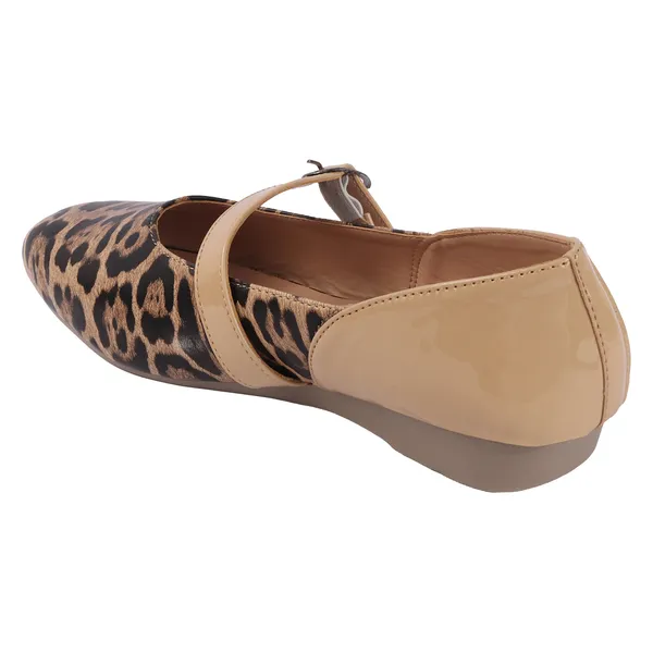 Brown_Synthetic_Leopard_Print_Buckle_Wedge_Shoes_For_Women