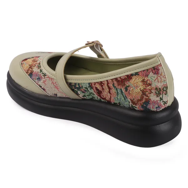Black_And_Olive_Green_Textile_Bow_Detail_Wedge_Mules_And_Canvas_Floral_Mary_Jane_Platform_Shoes_For_Women