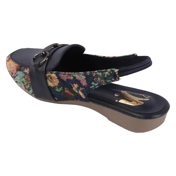 Black_Textile_Slingback_Loafers_For_Women