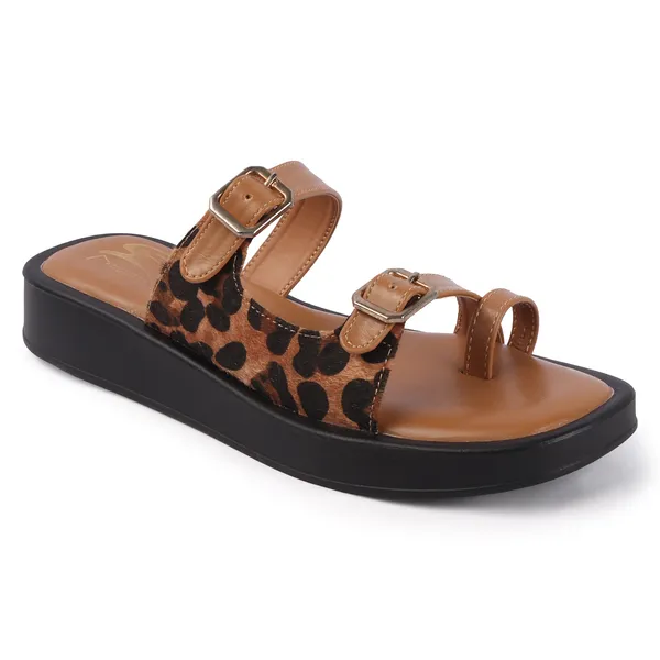 Brown_Synthetic_Leopard_Print_Buckle_Wedge_Sandals_For_Women