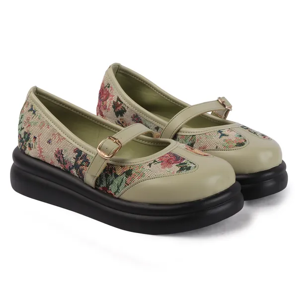 Olive_Canvas_Floral_Mary_Jane_Platform_Shoes_For_Women