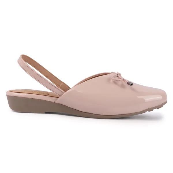 Pink_Patent_Pvc_Synthetic_Slingback_Wedge_Flats_For_Women