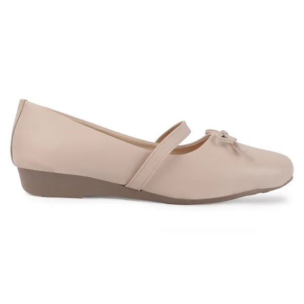 Beige_Synthetic_Bow_Detail_Wedge_Mary_Jane_Pumps_For_Women