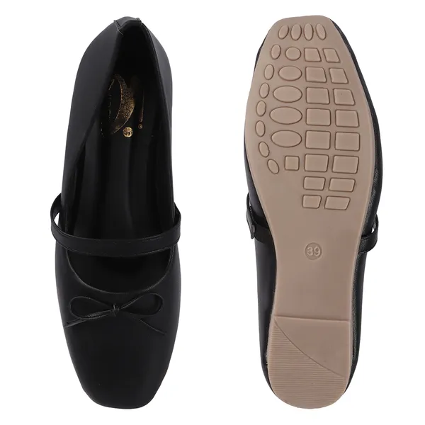 Black_Synthetic_Crossover_Strap_Mary_Jane_Wedge_Flats_For_Women