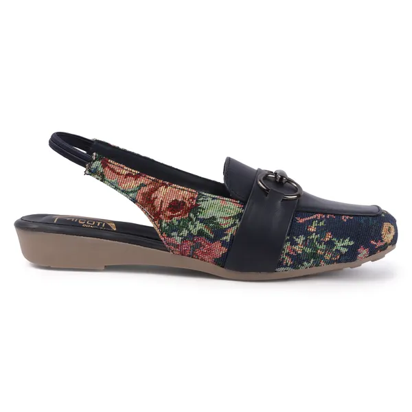 Black_Textile_Slingback_Loafers_For_Women
