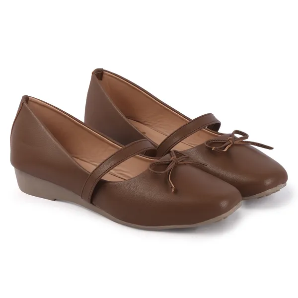 Brown_Synthetic_Bow_Detail_Wedge_Mary_Jane_Flats_For_Women