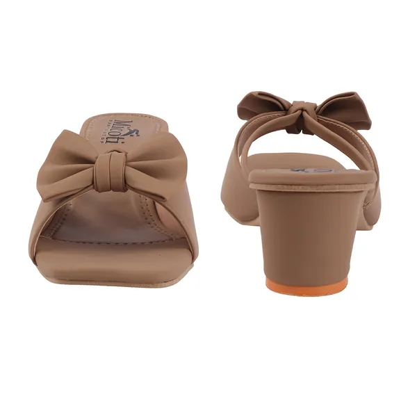 Beige_Synthetic_Bow_Detail_Block_Heel_Mules_For_Women