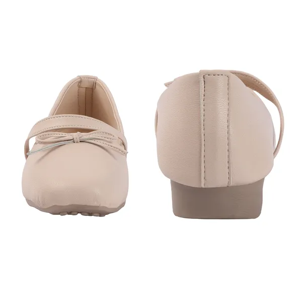 Beige_Synthetic_Bow_Detail_Wedge_Mary_Jane_Pumps_For_Women