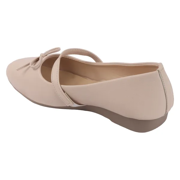 Beige_Synthetic_Bow_Detail_Wedge_Mary_Jane_Pumps_For_Women