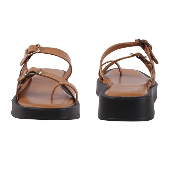 Brown_Synthetic_Leopard_Print_Buckle_Wedge_Sandals_For_Women