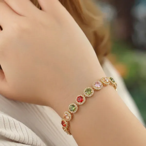 Mak_Luxe_925_Sterling_Silver_Multicolour_Halo_Stone_Gold-Plated_Bracelet_for_Women