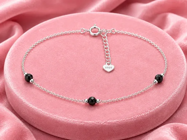 Mak_Luxe_Black_Bead_925_Sterling_Silver_Bracelet