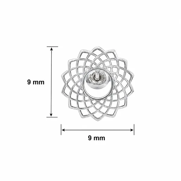 Mak_Luxe_925_SILVER_Sterling_Silver_Mandala_Filigree_Stud_Earrings