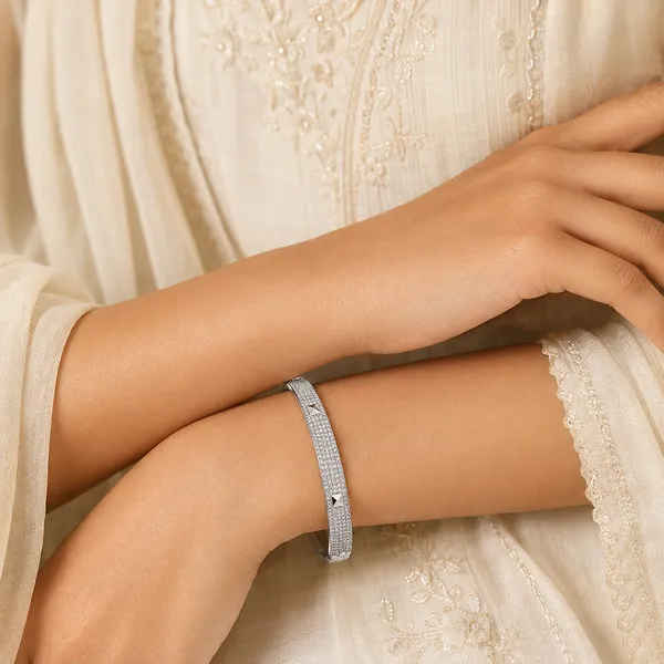 Mak_Luxe_925_Sterling_Silver_Crystal_Studded_Designer_Bangle_|_Elegant_Bracelet
