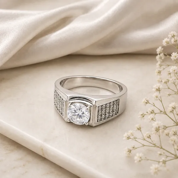 Mak_Luxe_925_Streling_Silver_Imperial_Brilliance_Solitaire_925_Sterling_Silver_Men’s_Ring