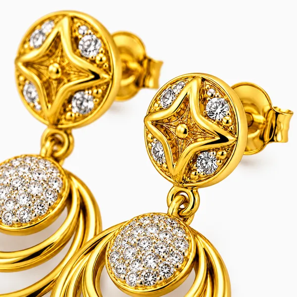Mak_Luxe_925_SILVER_Sterling_Silver_Celestial_Orbit_Diamond_Drop_Earrings