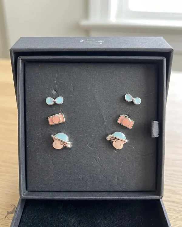 Mak_Luxe_925_Sterling_Silver_Travel-Themed_Stud_Earrings_Set