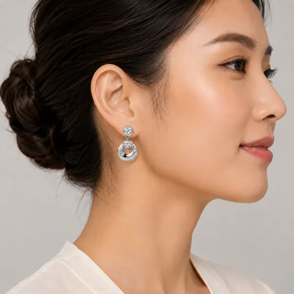 Mak_Luxe_925_SILVER_Sterling_Silver_Halo_Heart_Diamond_Drop_Earrings