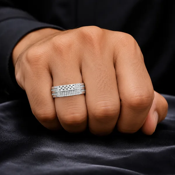 Mak_Luxe_925_Streling_Silver_Modern_Geometric_Diamond_Men’s_Statement_Ring
