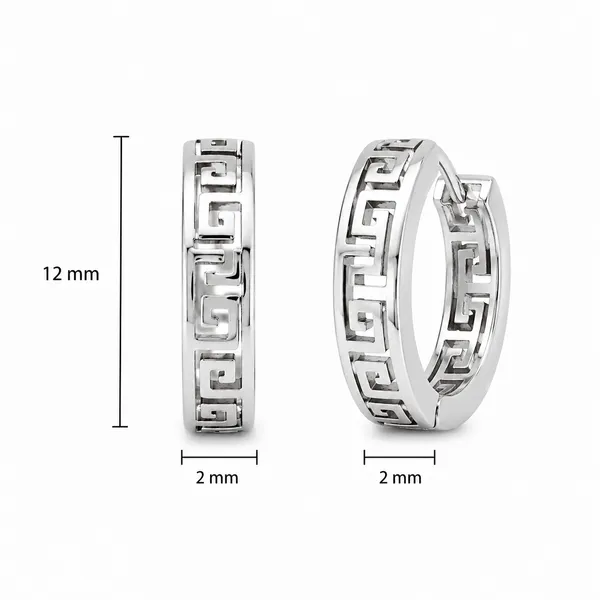 Mak_Luxe_925_SILVER_Sterling_Silver_Greek_Key_Statement_Hoop_Earrings