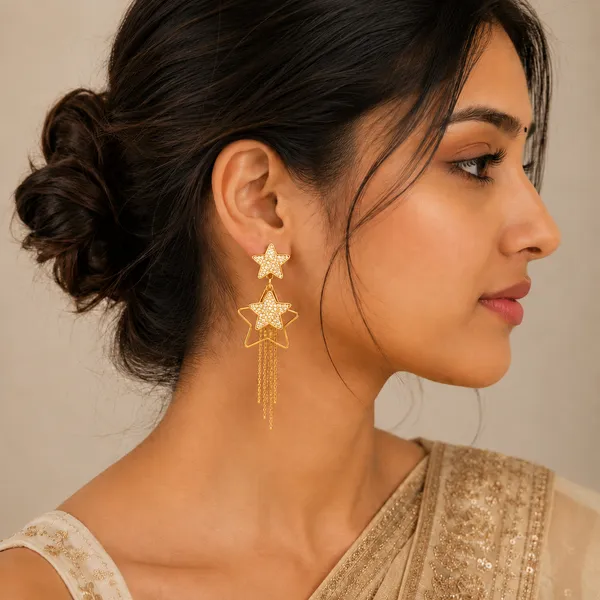 Mak_Luxe_Star_Tassel_Drop_Earrings