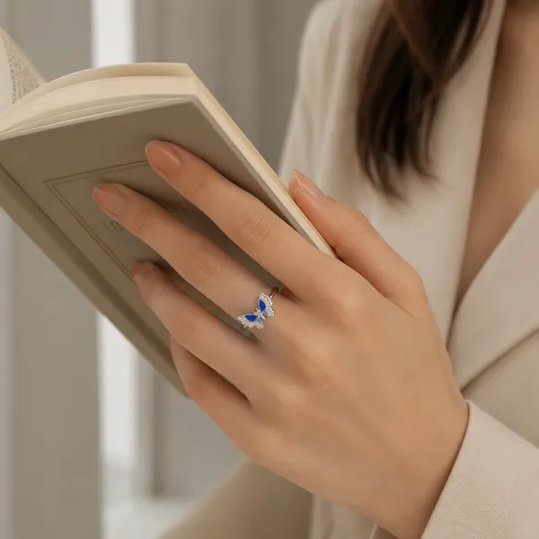 Mak_Luxe_925_Sterling_Silver_Azure_Wings_Sparkle_925_Sterling_Silver_Butterfly_Ring