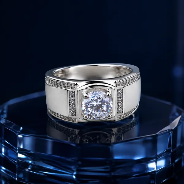 Mak_Luxe_925_Streling_Silver_Regal_Crown_Solitaire_Diamond_Men’s_Ring