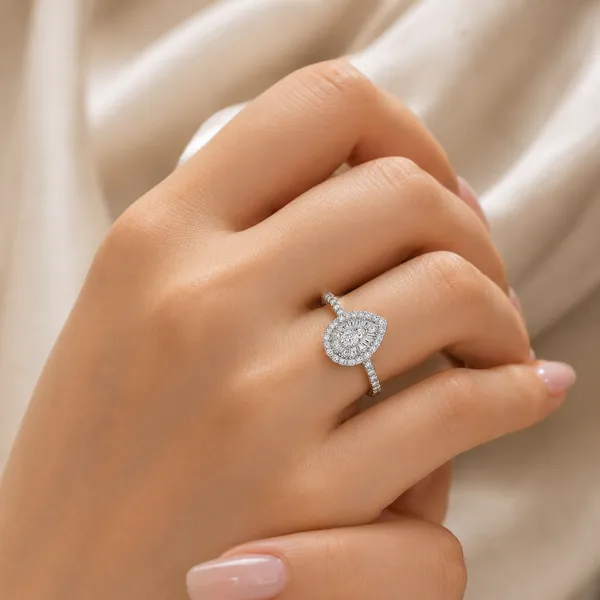 Mak_Luxe_925_Sterling_Silver_Royal_Teardrop_Halo_Diamond_Ring