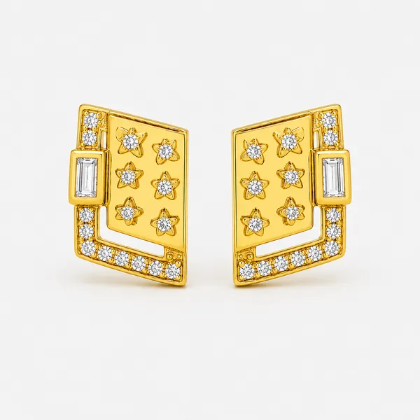 Mak_Luxe_925_Steling_Silver_Celestial_Starburst_Geometric_Diamond_Earrings