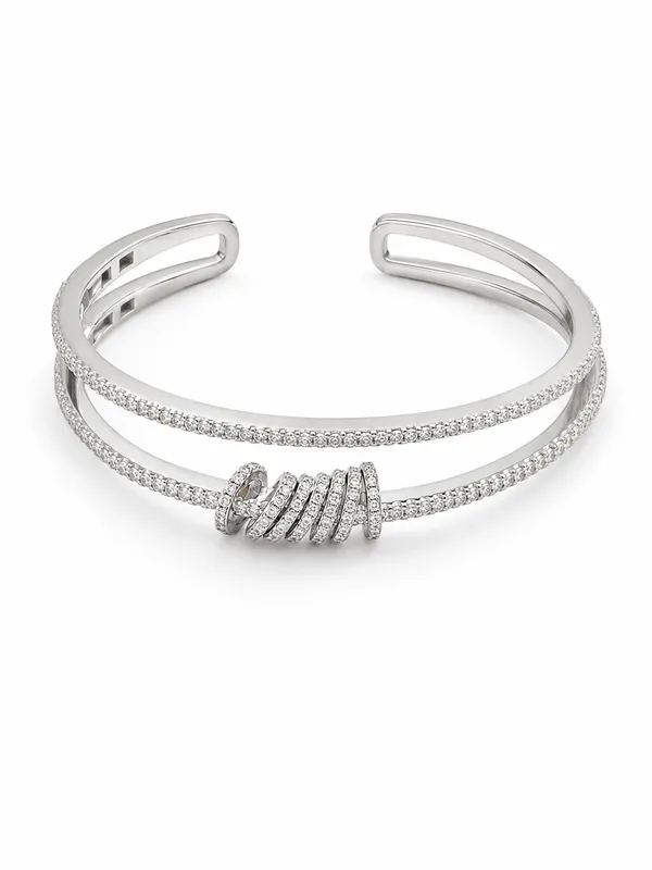 Mak_Luxe_925_Sterling_Silver_Spiral_Diamond_Double-Layer_Cuff_Bracelet_for_Women