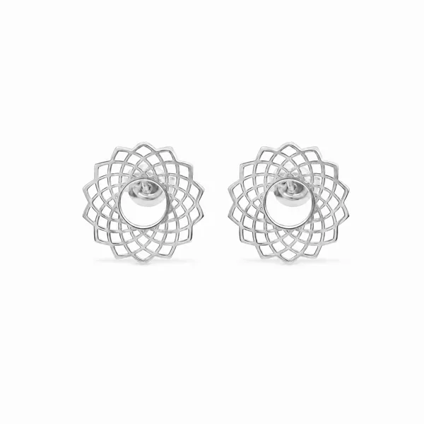Mak_Luxe_925_SILVER_Sterling_Silver_Mandala_Filigree_Stud_Earrings