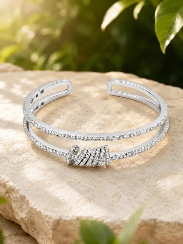 Mak_Luxe_925_Sterling_Silver_Spiral_Diamond_Double-Layer_Cuff_Bracelet_for_Women