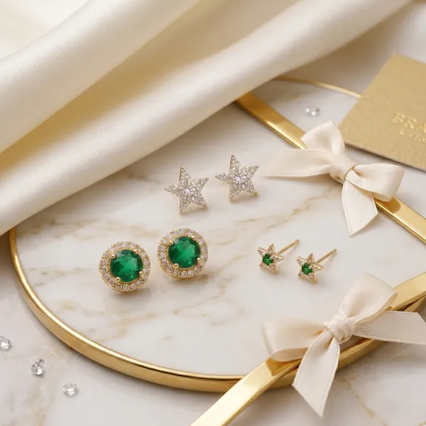 Mak_Luxe_925_Sterling_Silver_Stud_Earrings_Set