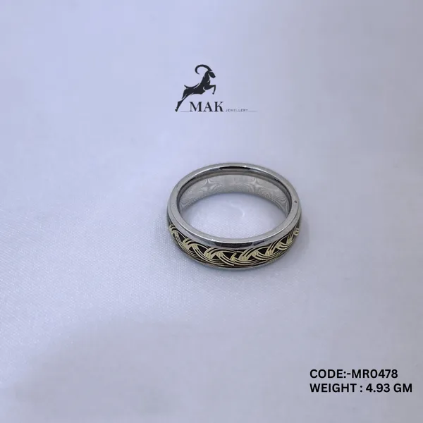 Mak_Luxe_925_Streling_Silver_Golden_Rhythm_Musical_Notes_Men’s_Ring