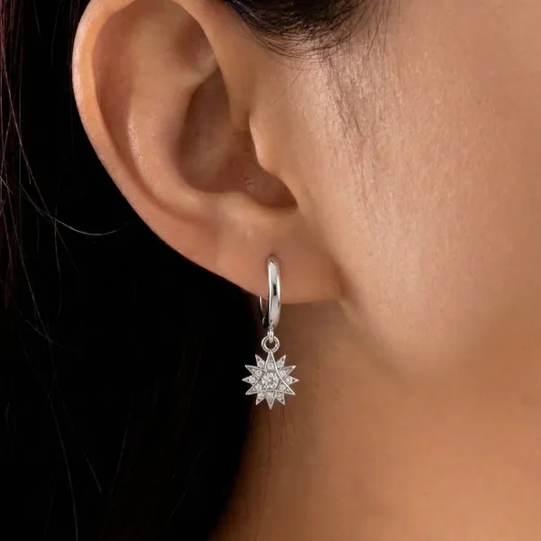 Mak_Luxe_925_Sterling_Silver_Sparkling_Sunburst_Charm_Hoop_Earrings_for_Women