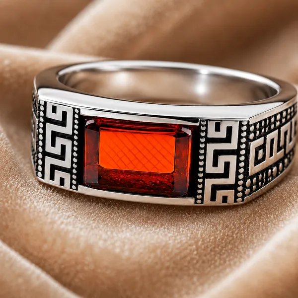 Mak_Luxe_925_Streling_Silver_Imperial_Ember_Greek_Key_Men’s_Ring